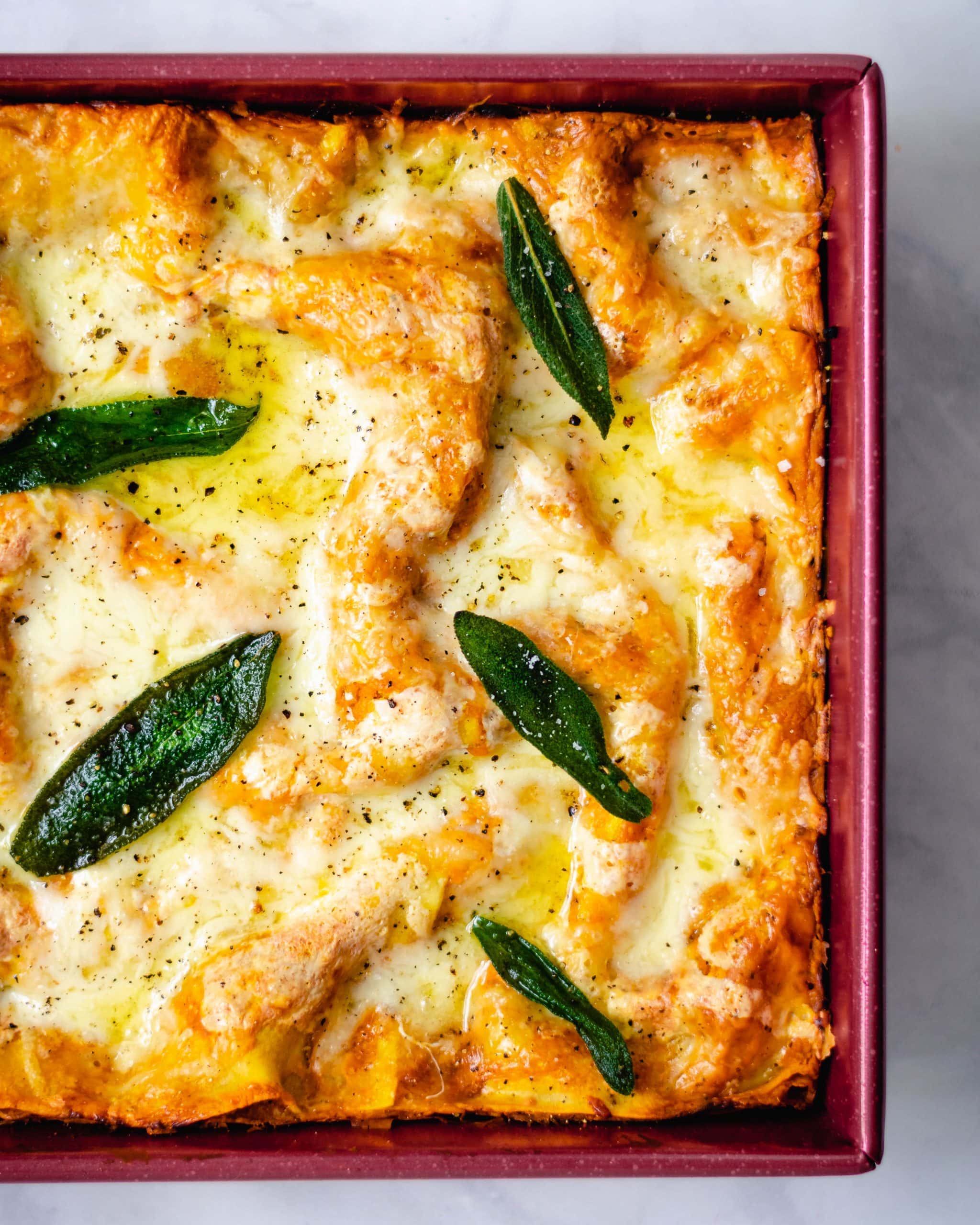 Skillet-Prepared Pumpkin Lasagna Recipe