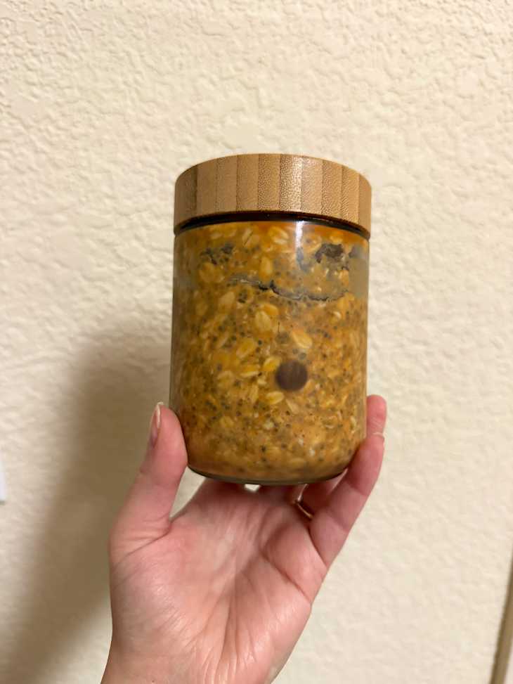 NETANY 4-pack 16oz Glass jars with Airtight Lids, Bamboo, Wide mouth Mason Food Storage Containers