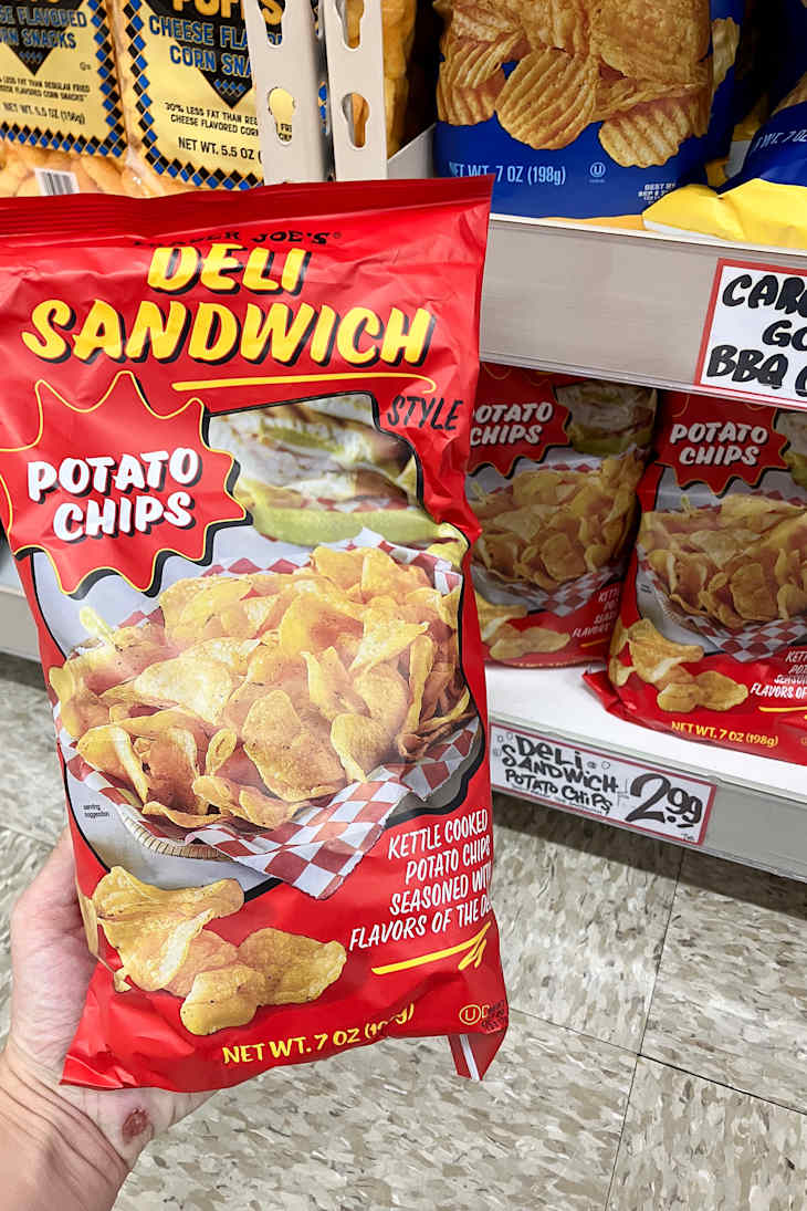 Trader Joe’s Deli Sandwich Style Potato Chips.