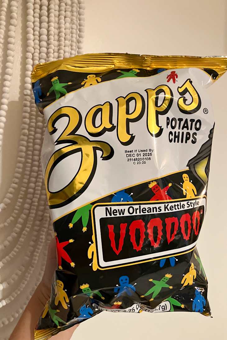Zapp’s Voodoo Potato Chips.