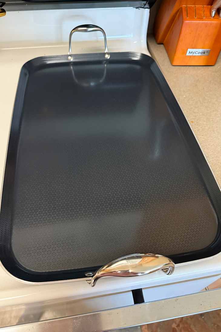 Hybrid Double Burner Griddle.