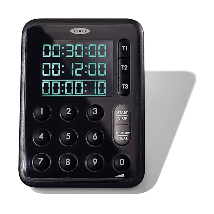 OXO Good Grips Digital Triple Kitchen Timer at Amazon