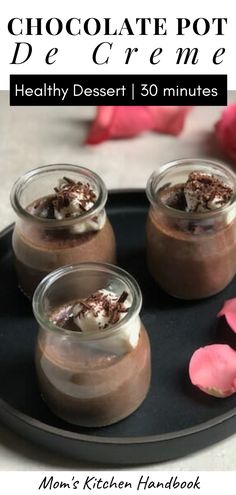 A Handbook for Preparing Chocolate Mousse
