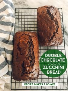Double Chocolate Zucchini Loaf Recipe