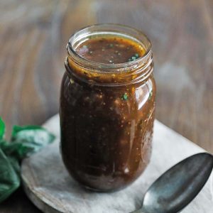 Easy Balsamic Vinaigrette Recipe with Four Basic Ingredients