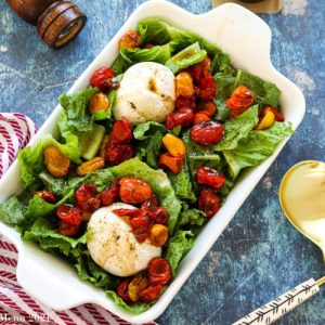 Fast and Simple Creamy Tomato Burrata Salad Recipe