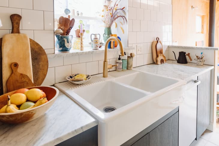 How to Clean Every Inch of Your Porcelain Sink, According to Experts