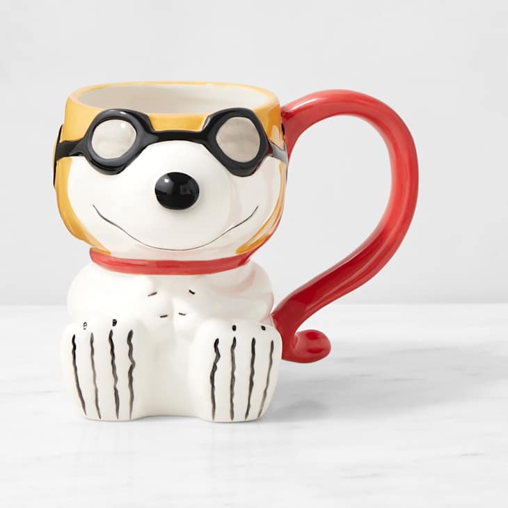 PEANUTS™ x Williams Sonoma Halloween Snoopy Figural Mug at Williams Sonoma