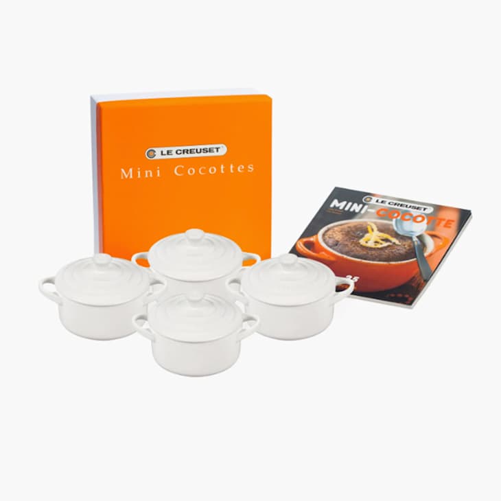 5-Piece Mini Stoneware Cocottes & Cookbook Set at Nordstrom