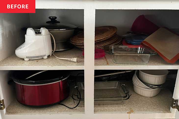 I Tried the âHushing the Houseâ Decluttering Method on My Disastrous Cabinets, and Now Iâm Doing It in Every Room