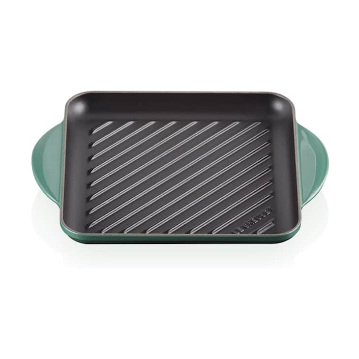 Le Creuset 9.5-Inch Enameled Cast Iron Square Grill at Amazon
