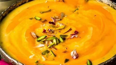 Mango-Scented South Indian Seasoned Broth (Mango Rasam)