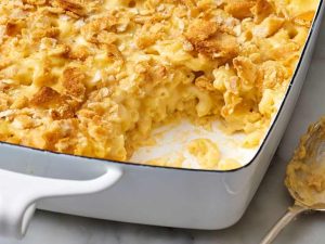My Make-Ahead Mac & Cheese Casserole Is Always the First to Disappear