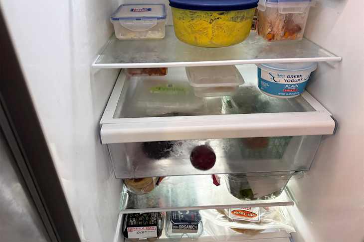 Organized refrigerator.