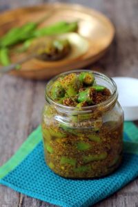 North Indian Style Green Chilies Pickle Recipe