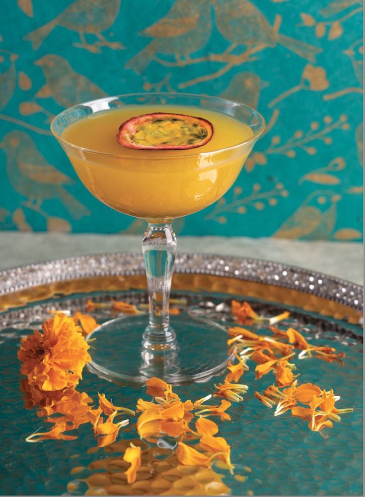 Recipe for a Passion Fruit Martini Drink