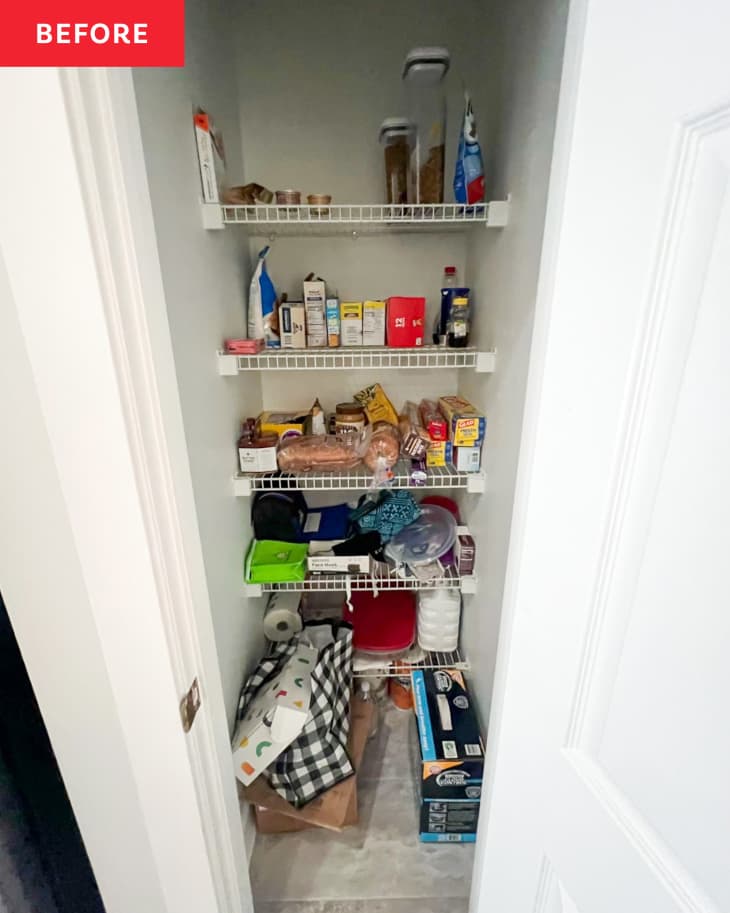 See How a Pro Organizer Transformed This Cluttered Pantry with $220