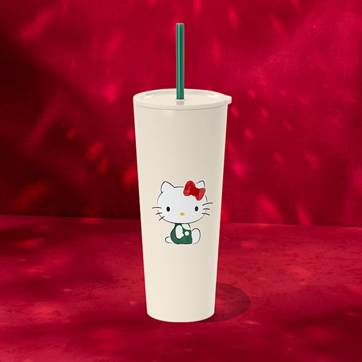 Stainless steel cold cup by Starbucks x Hello Kitty.