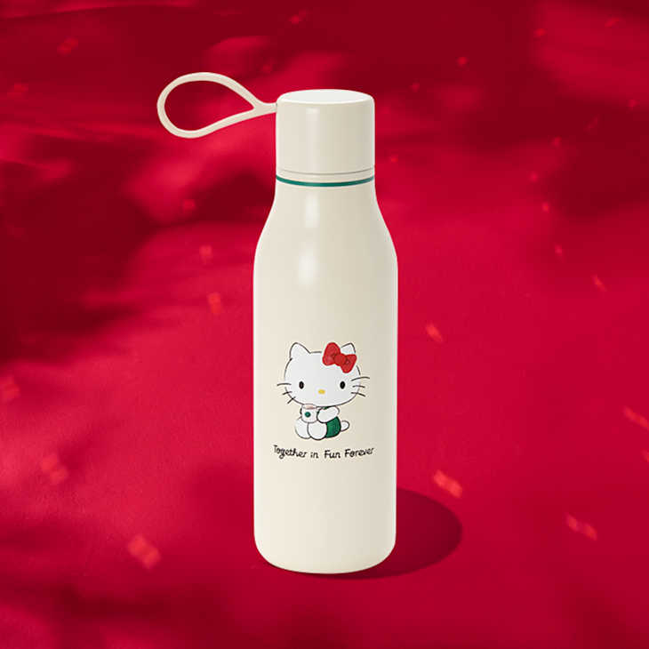 Water Bottle by Starbucks x Hello Kitty.