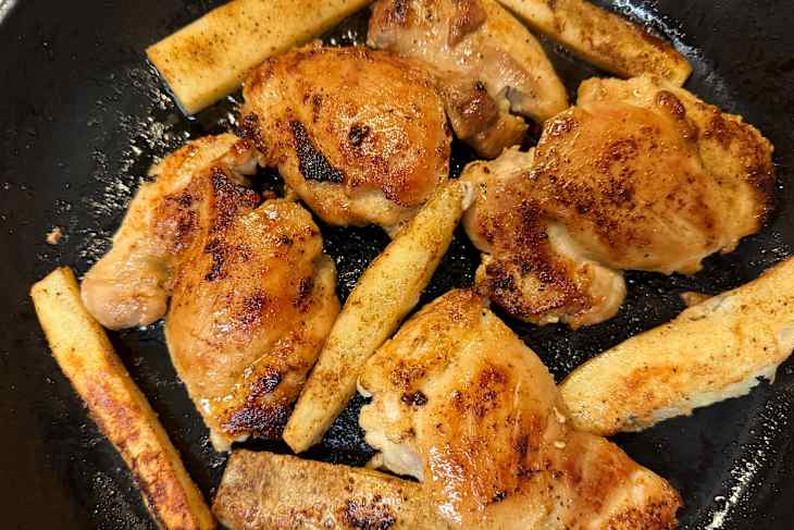 Cowboy Candy on fries and chicken.