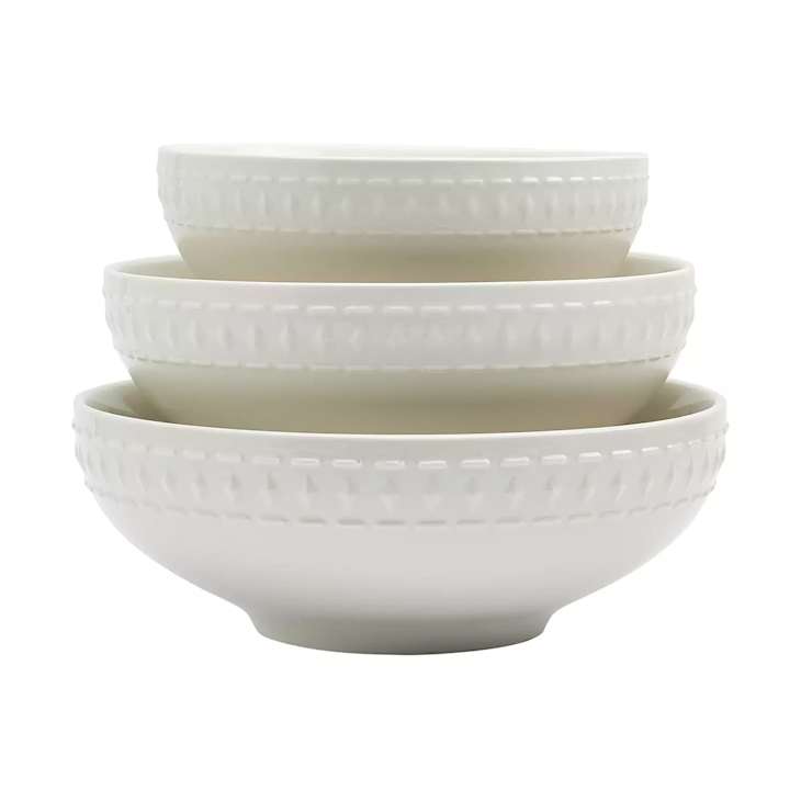 Tabletops Gallery 3-Piece Serving Bowl Set at Kohl's