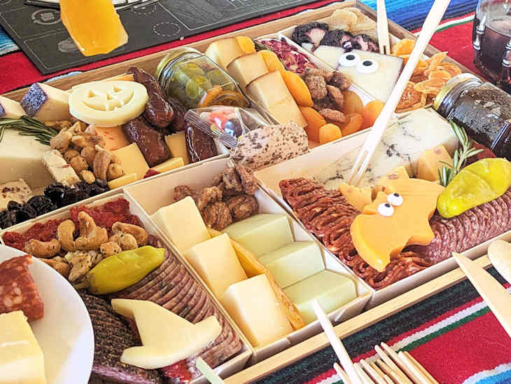 Boarderie Halloween Cheese Meat Charbooterie Charcuterie Board