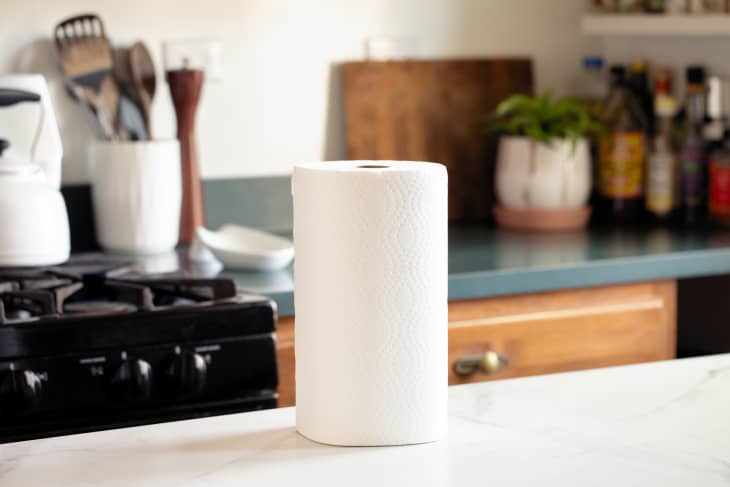 This Is the Most Brilliant Way to Store Paper Towels in Your Kitchen