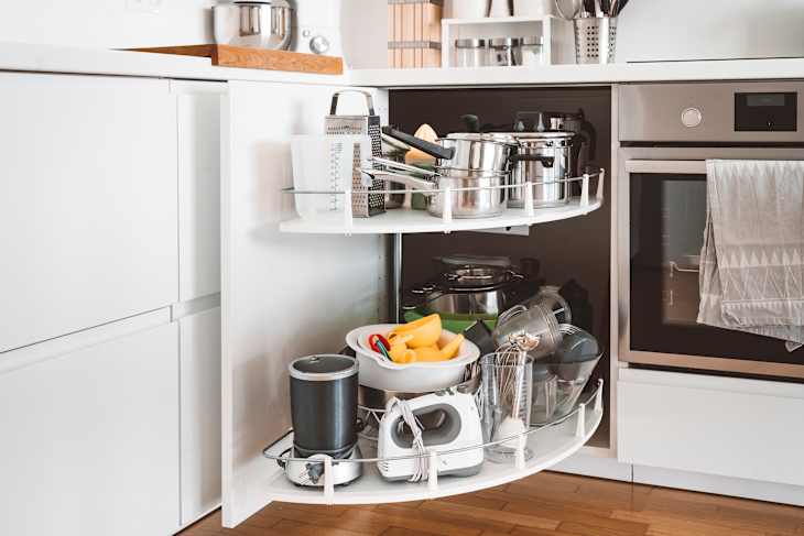 This Pro Organizerâs Brilliant Fix Finally Helped Me Clear Out My Crowded Kitchen Cabinets