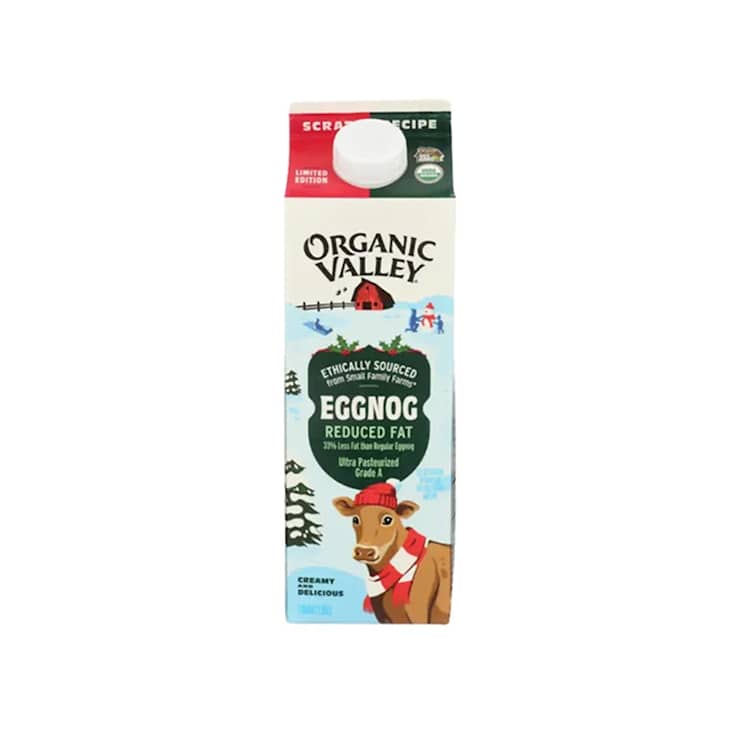 Organic Valley Organic Reduced Fat Ultra Pasteurized Grade A Eggnog