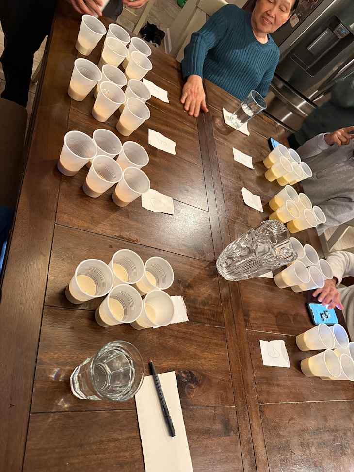 Eggnog taste test