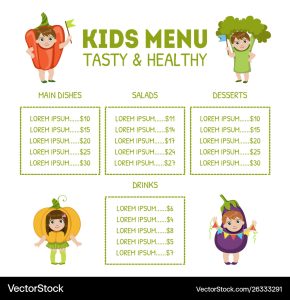 Weekly Meal Schedule for October 27, 2025