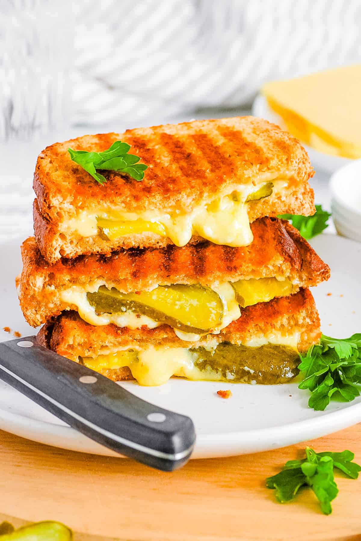 A Crucial Spread for Attaining a Crunchy Grilled Cheese