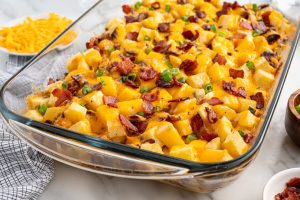 Baked Potatoes with Mississippi Mud Spice