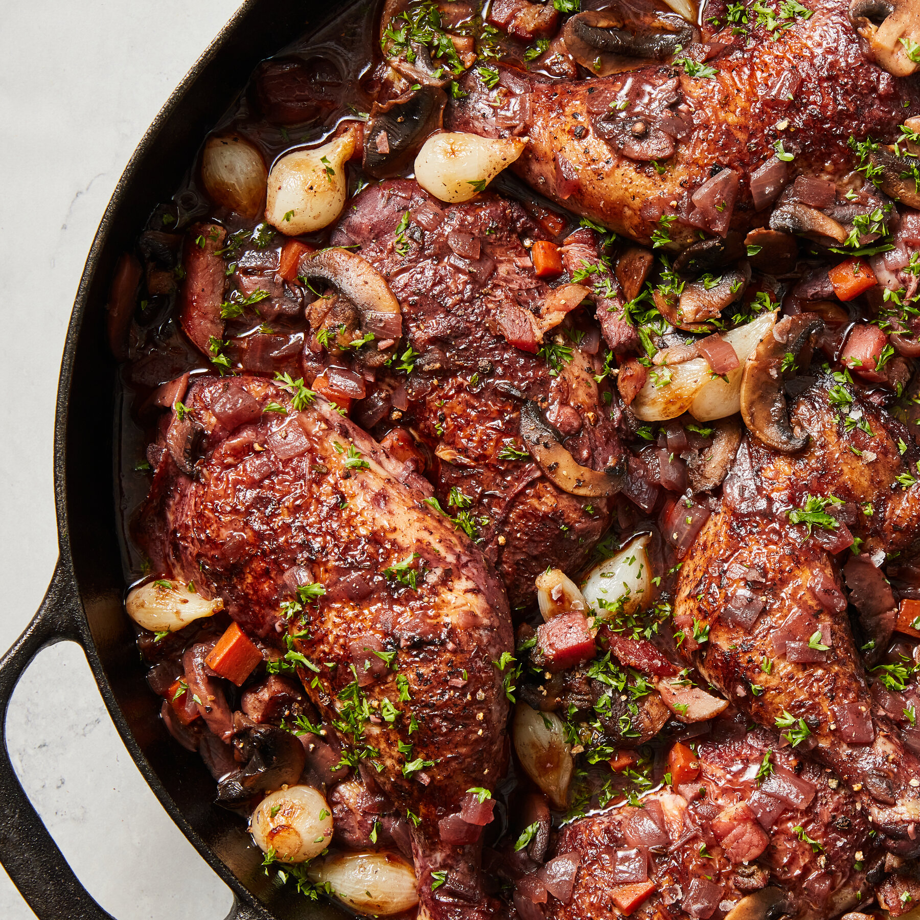 French-Style Chicken with 30 Cloves of Garlic Recipe