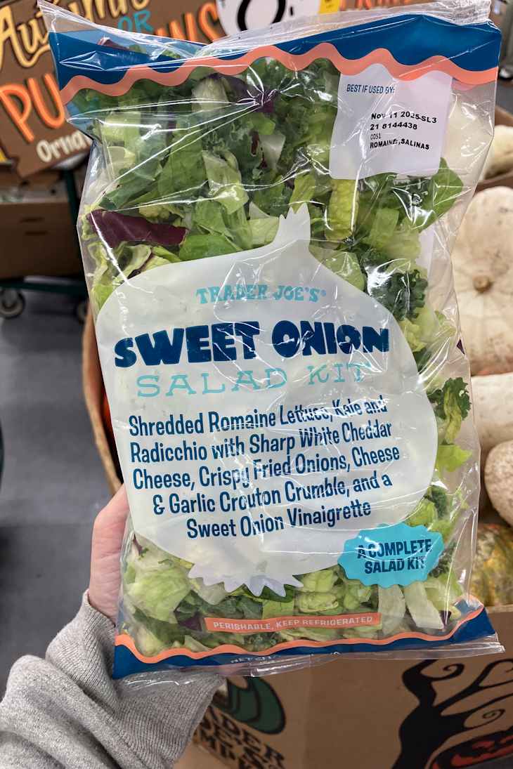 Sweet Onion Salad Kit.