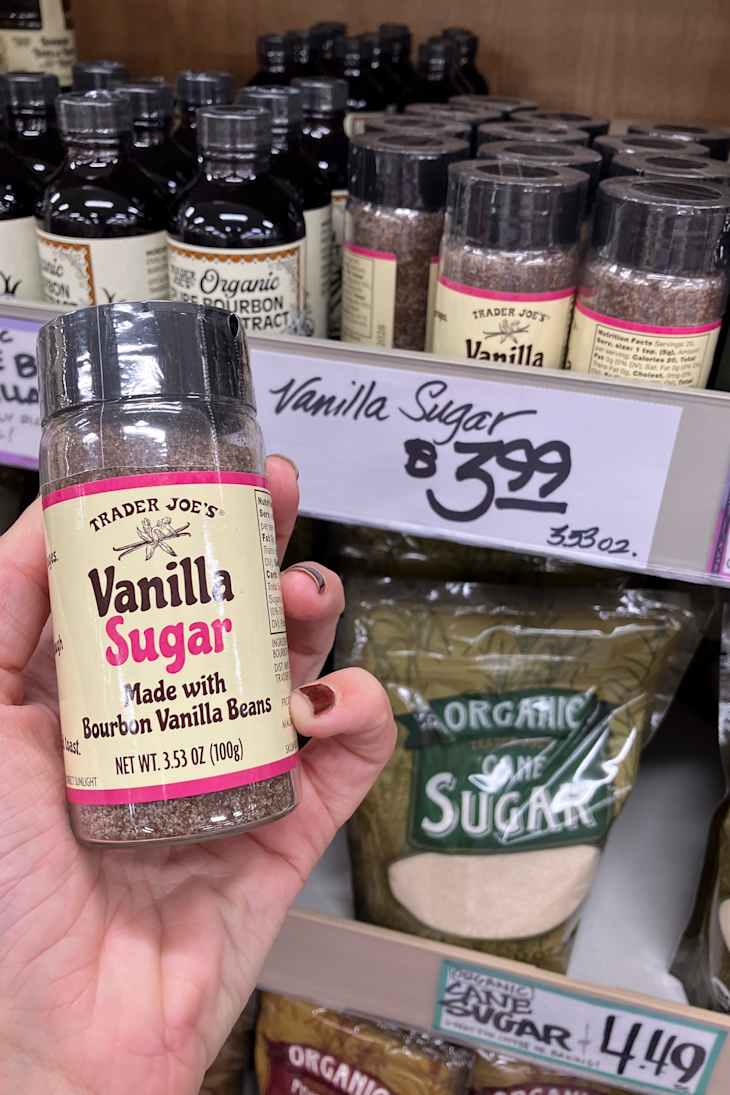 Vanilla Bourbon Sugar.