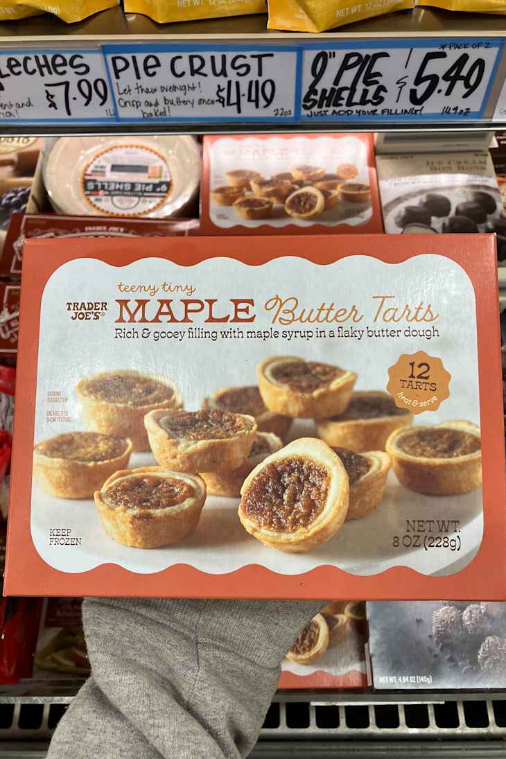 Teeny Tiny Maple Butter Tarts.