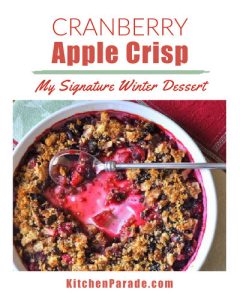 Lighter Pear Cranberry Crisp: The Perfect Festive Sweet Treat