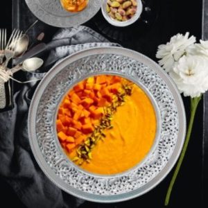 Mango Scented Rice Pudding (Phirni)