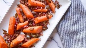 Oven-Roasted Carrots with Crispy Brown Butter Shell