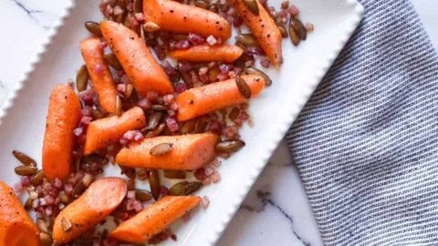 Oven-Roasted Carrots with Crispy Brown Butter Shell