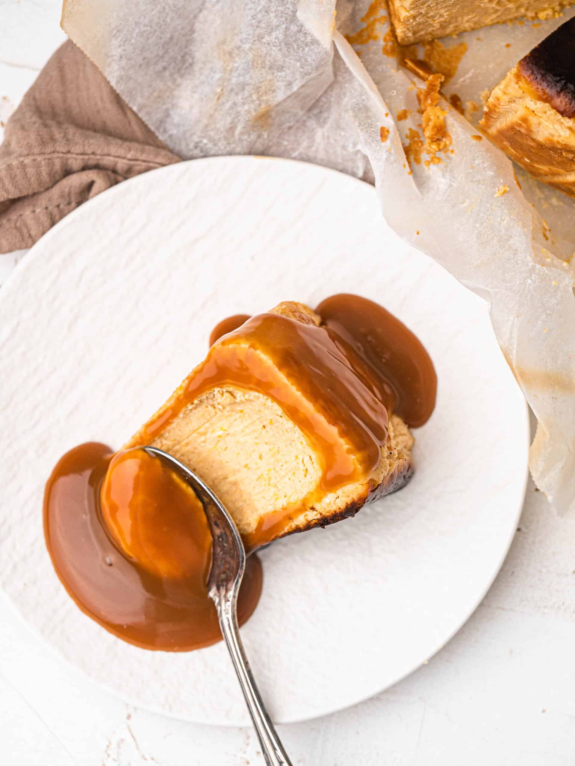 Pumpkin Basque Cheesecake Recipe