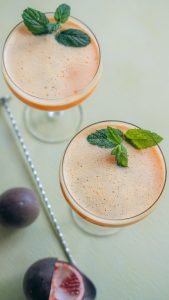 Recipe for a Passion Fruit Martini Drink