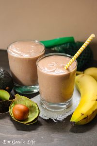 Recipe for Banana Avocado Smoothie