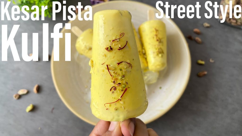 Recipe for Kesar Pista Kulfi