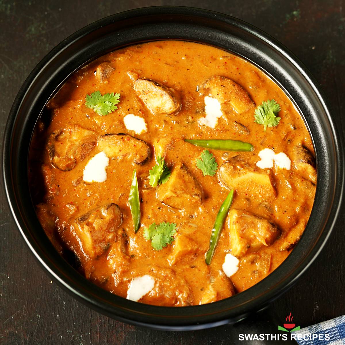 Recipe for Masala Mushrooms