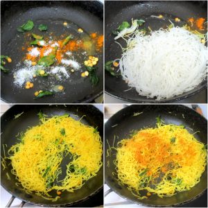 Recipe for Masala Sevai with Instant Rice Noodles