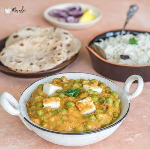 Recipe for Matar Paneer Khoya
