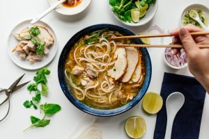 Recipe for Turkey BBH Noodle Broth