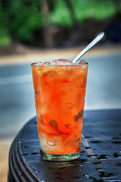 Recipes for Nungu: Nungu and Rose Milk, and Nannari Nungu Sarbath